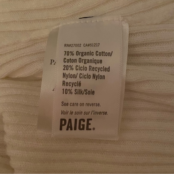 NWT Anthropologie x PAIGE Lianne Cardigan Sweater - Picture 7 of 9